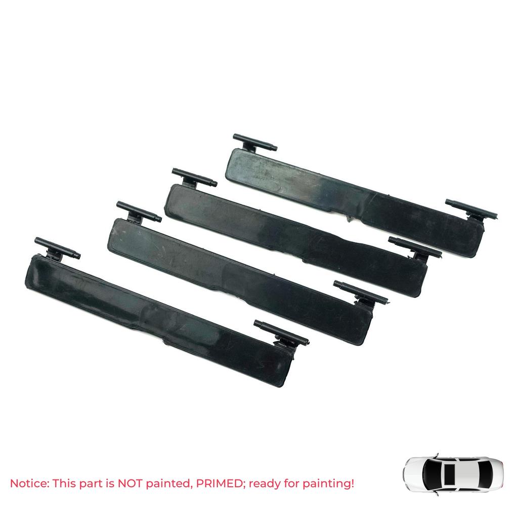 ESR576-1 4 Pieces Roof Luggage Rack Carrier Mounting Port Bag Rail Lid Cover 95 mm*12 mm for Mercedes C Class W205 S205 C205 2013-2023 2057504100