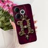 Для Itel A80 Чехол A671L A671LC Задняя крышка Роскошная Буква Имени Корона Мягкий Силикон Чехол для Телефона для Пары Для ItelA80 A 80 Оболочка