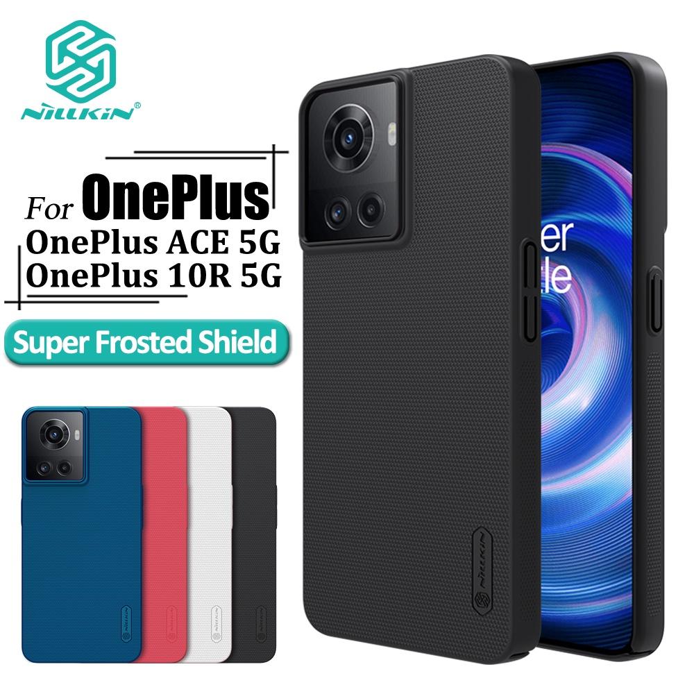 NILLKIN Чехол с суперматовым щитом OnePlus Ace 5G Oneplus 10R 5G, ультратонкий матовый жесткий чехол из ПК с защитой от отпечатков пальцев, противоударная задняя крышка