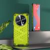 KEYSION Shockproof Armor Case for Huawei Nova 12 SE 12s Silicone+PC Transparent Honeycomb Phone Cover for Huawei Nova 12 SE 12i