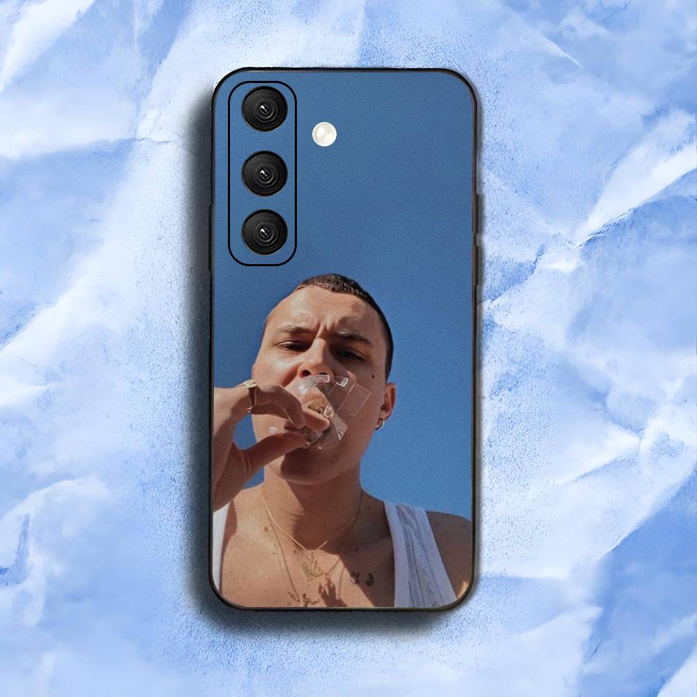 A-aron piper Luxury Black Phone Case For Samsung Galaxy S23 S24 S25 Ultra S22 Plus S21
