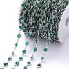 Shiny Necklace Chain Crystal Beads Beaded Making 1Meter Crystal Beads Chains