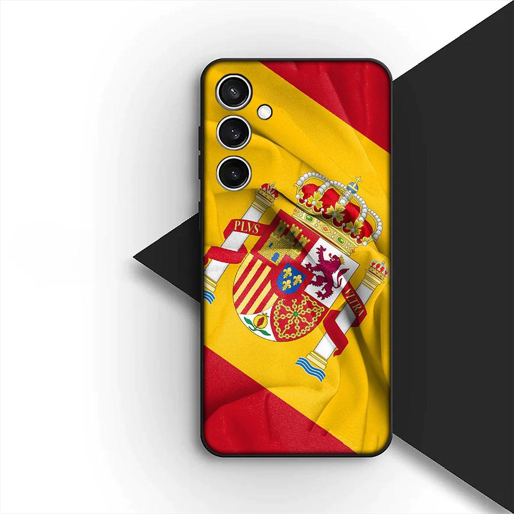 Чехол для Xiaomi Poco C75 C65 C85 X7 X6 M8 F7 F8 Ultra F6 Pro Чехол для телефона Защитный чехол Испания Футбол № 19 Футбол №19 Флаг