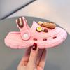 Girls Sandals Children Summer Baby Indoor Soft Bottom Toddler Non-slip Slippers Cartoon Boy Cave Shoes