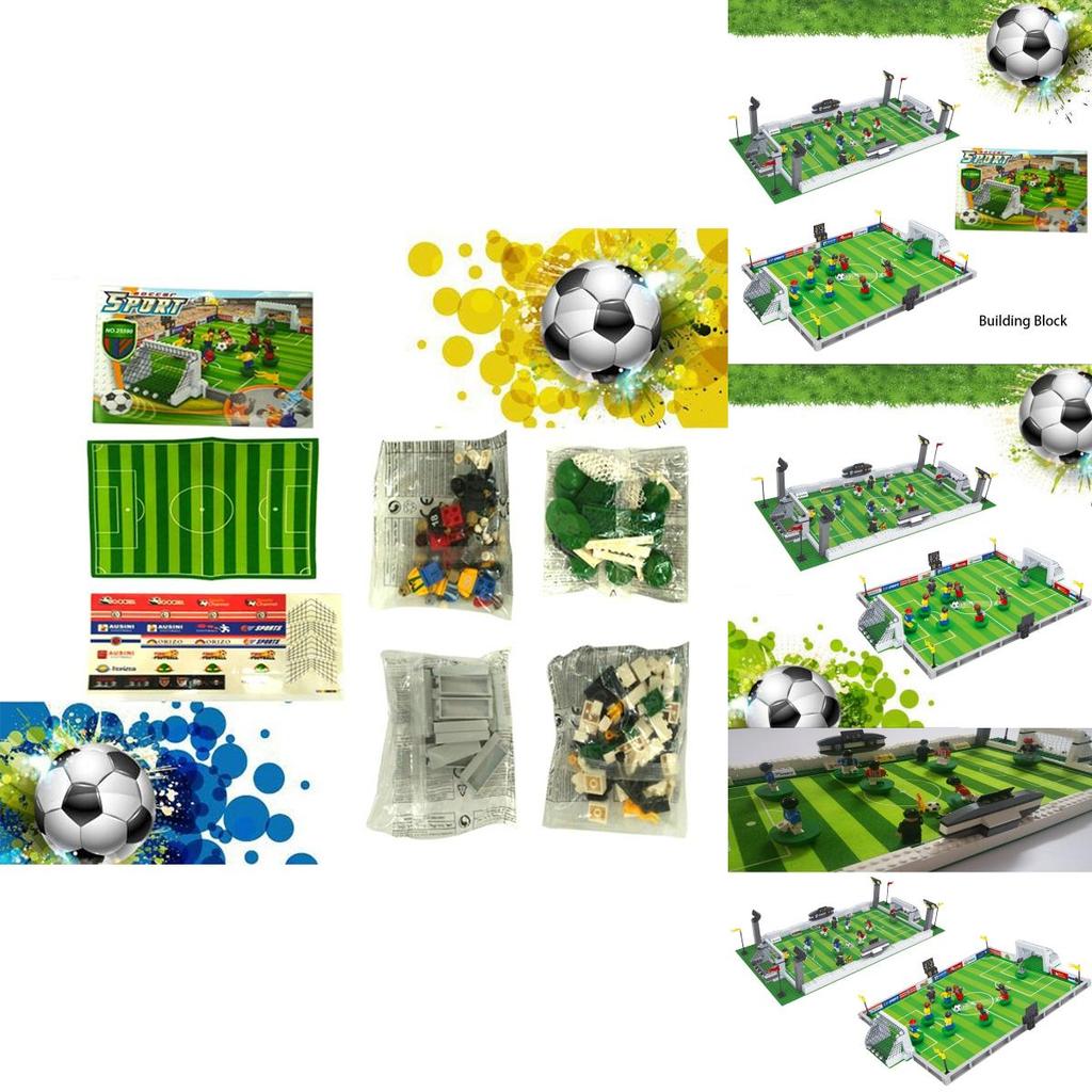 Abs Plastic World Cup Football Building Blocks