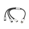 Кабель-разветвитель USB C Тип C Папа на 3/2 Тип C Мама Разветвитель Адаптер Порта Удлинитель Кабеля C U U4Q8