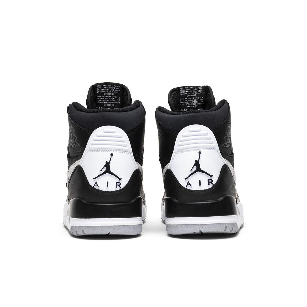 Air Jordan Legacy 312 'Black Cement' (Unisex) Black / White Vintage Basketball Shoes AV3922 001