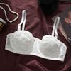 Ultra-thin Cool Strapless Bra for Women Steel Ring Push Up Sexy Lace Non-slip and Non-sagging Tube Top