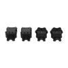 2 Sets RC Car Gearboxs Cover Boosting Performance Rustproof RC Car Waving Box for 144001 for 144002