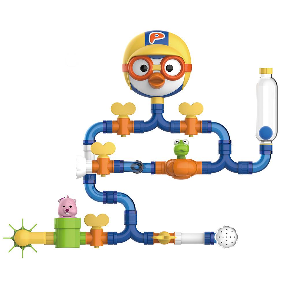 [Mimi World Official] Аквапарк Pororo Bathing Play, популярные корейские игрушки-персонажи