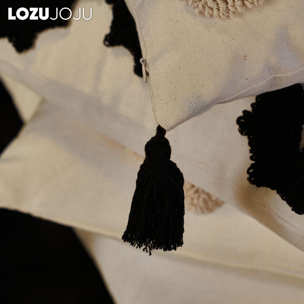 1 шт. наволочка LOZUJOJU на Хэллоуин с мультяшным узором, из полиэстера и хлопка, вышитая наволочка для диванной подушки, для гостиной, спальни, домашнего декора