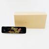 Maeju Lacquerware Lacquerware Barrette Long Rectangular (Small) Kaga (B) 4X-116