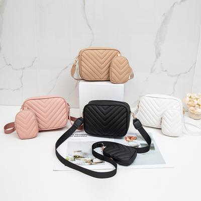 Стеганая сумка для мамы, Новая женская сумка с вышивкой, Универсальная сумка через плечо, Сумка для камеры
