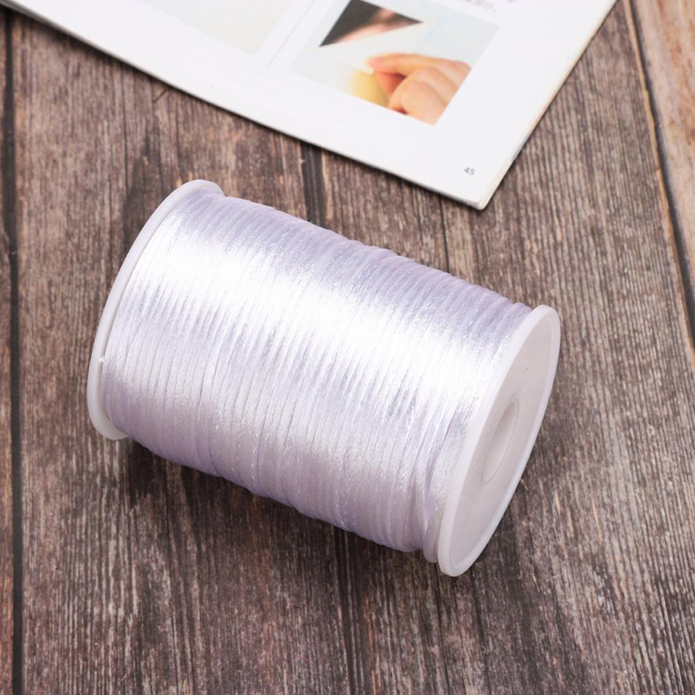 1pcs 2.5 mm Diameter Nylon Satin Cord 109 Yards Length Beading String Macrame Bracelets