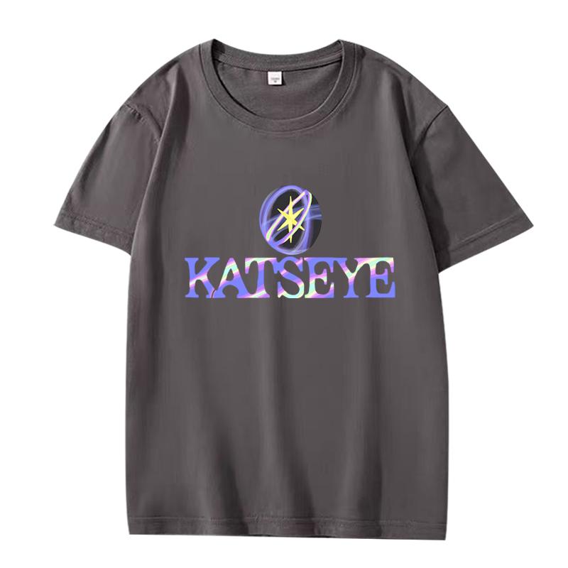 KATSEYE Eye Fashion Classic T Shirt Unisex Women Oversized 100 Cotton High Quality Hot Sale Short Sleeve Summer Print Unisex Tops