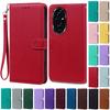 For Honor 200 Case Honor 200 Pro Case Silicone Pu Leather Wallet Case For Honor 200 5G Phone Case For Honor 200 Pro Cover Fundas