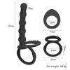 Секс-игрушки для женщин Силиконовые двойные кольца Стимулятор G-spot Massager Эротические игрушки