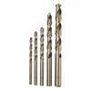 Набор сверл M35 Cobalt Roasted Yellow Fully Ground High-Ready Steel Twist Drill Set 5 шт. 4-10 мм