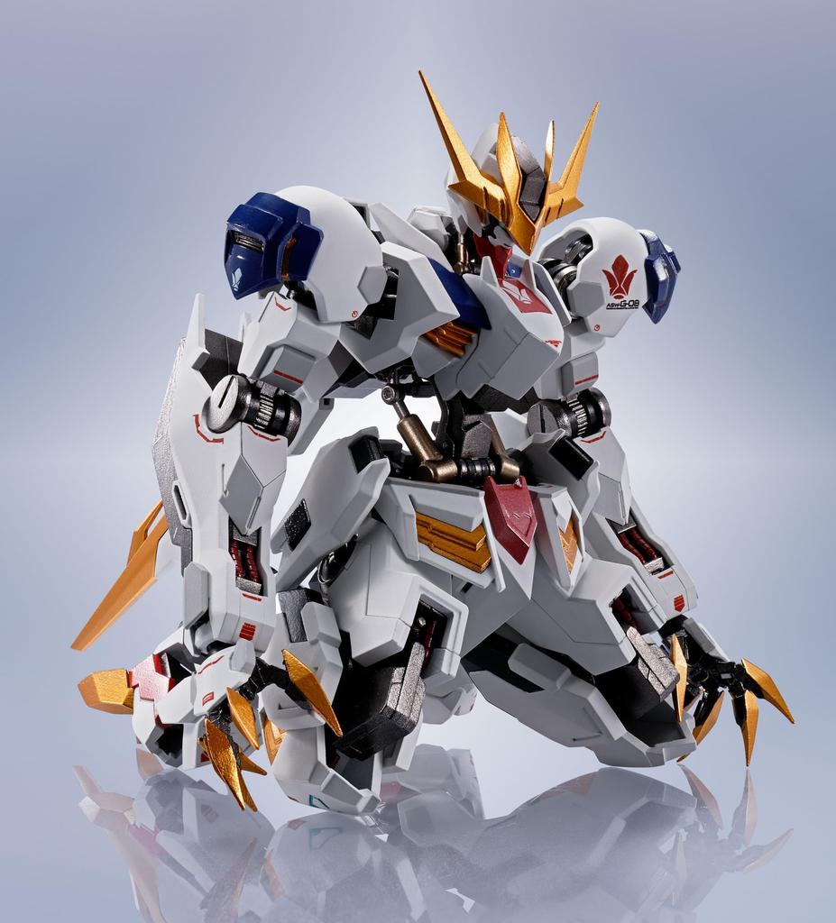 TAMASHII NATIONS METAL ROBOT SPIRITS Mobile Suit Gundam Orphans Gundam Barbatos Lupus Rex 150 мм АБС ПВХ Металл Окрашенная Фигурка Действия Железнокровные <SIDE