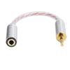 O Adapter Cable Male To Female Headset Conversion Cable Adapter for ZX300A HiFiman2.5mm