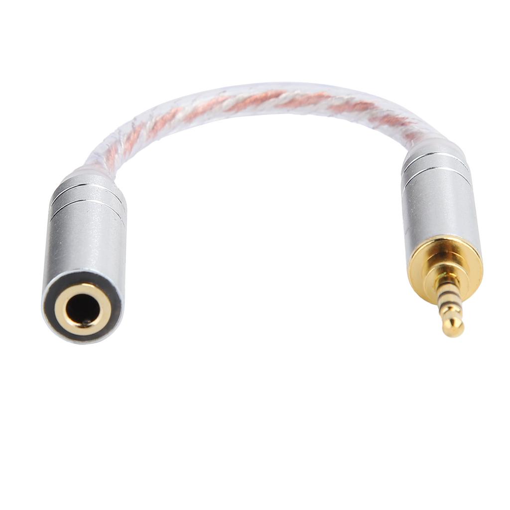 O Адаптерный кабель-переходник для гарнитуры с разъемом «папа» на «мама» для ZX300A HiFiman2.5 мм