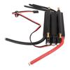 RC ESC 120A Water Cooled Waterproof 2 Way Black Built In BEC 210K Erpm Cycle Menu Settings Brushless ESC for RC Boats