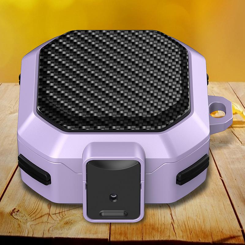 Чехол с замком переключателя из углеродного волокна для Samsung Galaxy Buds 2, противоударный полный чехол для наушников Samsung Buds Live/Pro/2 Pro