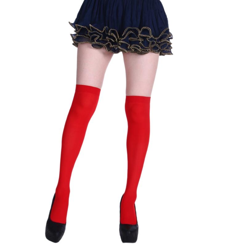 Extra Long Socks Thigh High Tube Cotton Socks Extra Long Boot Stockings for Women Solid Color Over Knee Stockings
