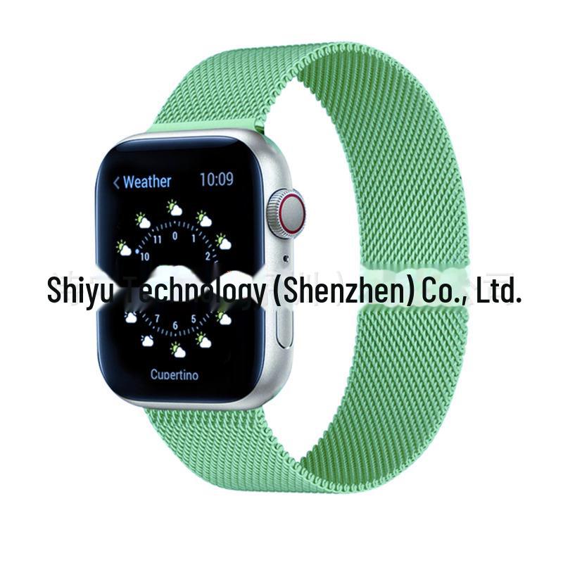 Совместимый металлический ремешок-петля для Apple Watch Series 5-9, SE