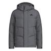 Unitefit Sports Lifestyle Series Hooded Versatile Comfortable Down Jacket Unisex Outerwear Dark-Gray JW6733