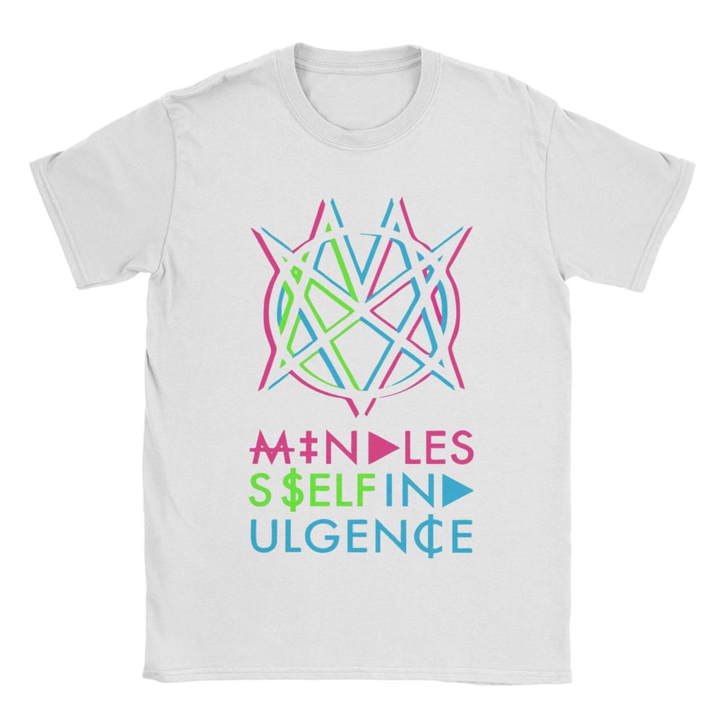 Футболка Mindless Self Indulgence Летняя Хлопковые Футболки Для Мужчин Модный Принт Футболка С Коротким Рукавом Уличная Одежда Футболки