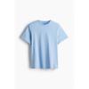 H M Regular FiT T sHirT ligHT Blue