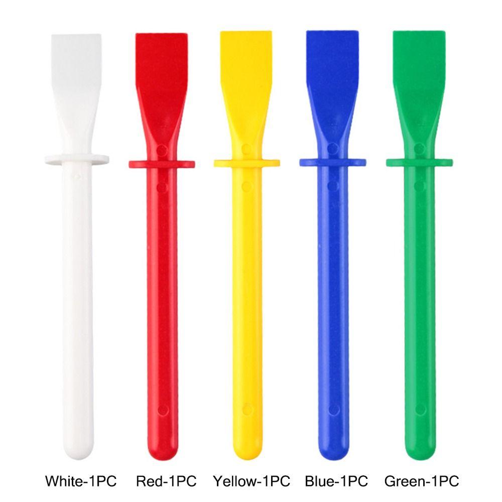 Hand Tools Leather Gluing Tool PP Adhesive Scraper Practical Glue Application Tools Leather