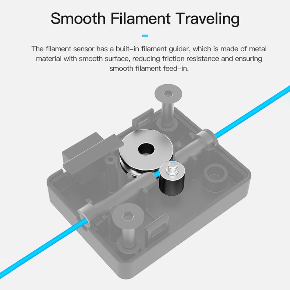 Creality Filament Detector Kit Ender 3 V3 SE Suitable for Ender 3 V3 SE Ender 3 V3 KE with LED Indicator and Automatic Detection