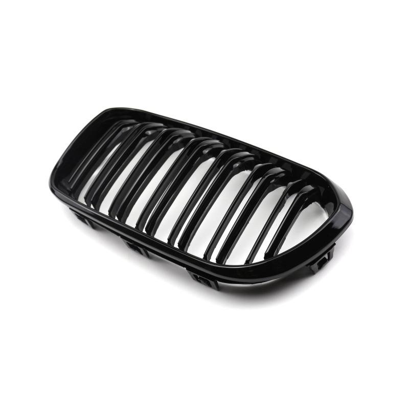 Front Bumper Racing Radiator Mesh Grill For BMW 1 Series F20 F21 Facelift 2015-2019 Gloss Matte Black