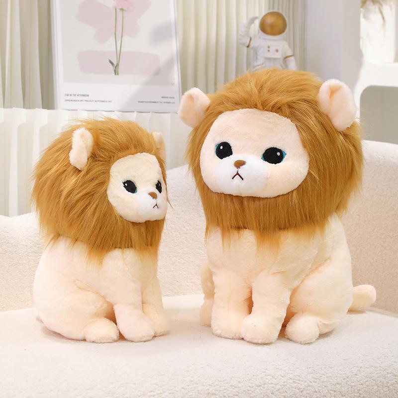 Cute Simulated Little Lion Doll Plush Toy Doll Boy Pillow Rag Doll Children's Holiday Gift
