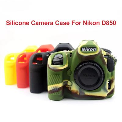 Мягкий силиконовый чехол, защитная сумка для камеры Nikon D850, резиновая крышка, открывающаяся для аккумулятора, сумка для камеры Nikon D850