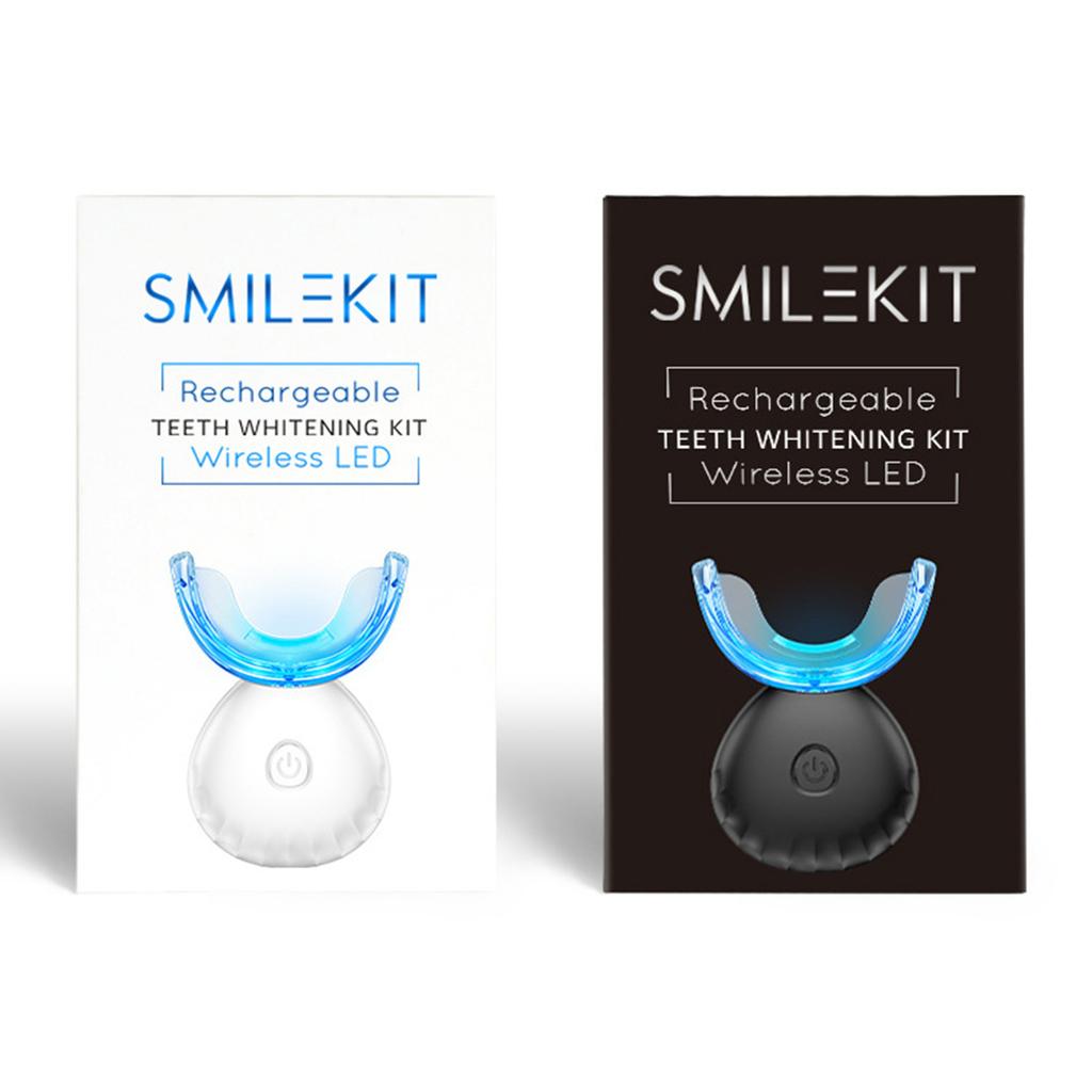 Teeth Whitening Kit, LED Accelerator Light, Teeth Whitening Gel, 20+ Whitening, 8ml Whitening Gel, Whiten Teeth Faster
