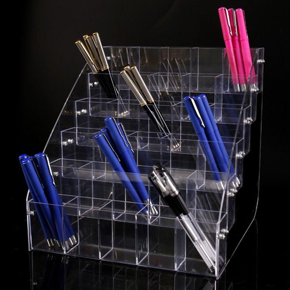 2/3/4/5 Layer Mark Pen Holder Transparent Makeup Brush Holder  Beauty Salon