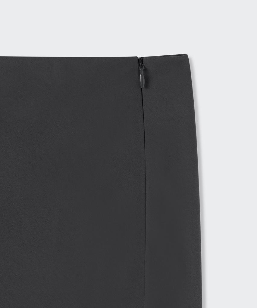 Musinsa Standard Woman Women'S Fluid Maxi Skirt [Gray]