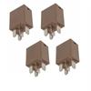 95230 2P030 95230-2P030 4Pcs Brown Relay Deco 4 P Multi-Purpose Power Relay 12V 35A For Hyundai For Kia Vehicles N23R