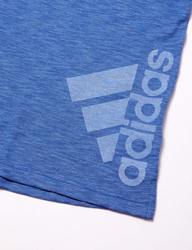 Футболка детская с коротким рукавом для значка лета, с коротким рукавом, командная, королевский синий, эквивалент японскому размеру 140 [Adidas], Футболка детская, Спортивная, Футболка, JKX67,