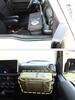 Ящик для хранения на пассажирское сиденье для нового Suzuki Jimny Jimny Sierra и Jimny Nomad Включает подстаканник и лоток JB64, JB74, JC74, Держатель, Держатель, (черный)