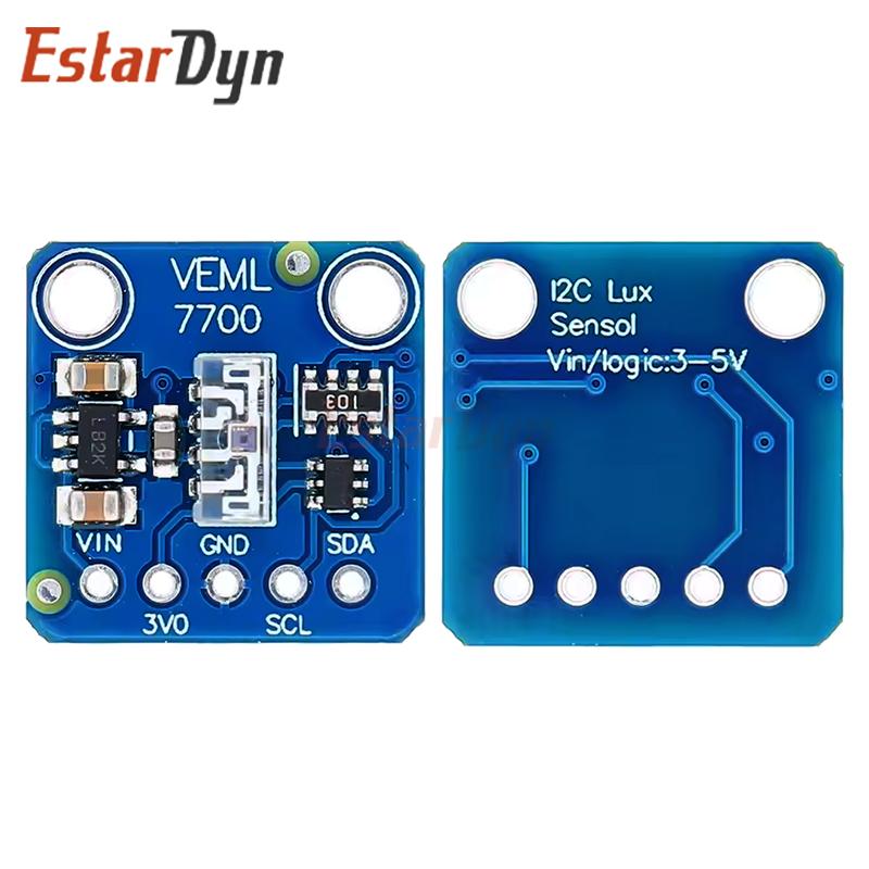 EstarDyn VEML7700 Ambient Light Sensor Module 120k Lux Light measuring Sensor 3.3V 5V I2C IIC Interface for Pi 7