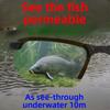 Men's Polarized Glasses Underwater Underwater Artifact Artifact Fishing Glasses Fishing