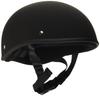 Nisco Ducktail Matte Helmet, Black, NT-031