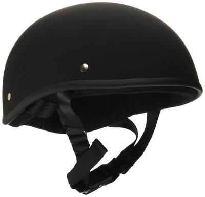 Матовый шлем Nisco Ducktail, Черный, NT-031
