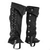 Faux Leather Boot Covers Steampunk Spats Greaves Gaiters Legguards Tops Knight Accessories