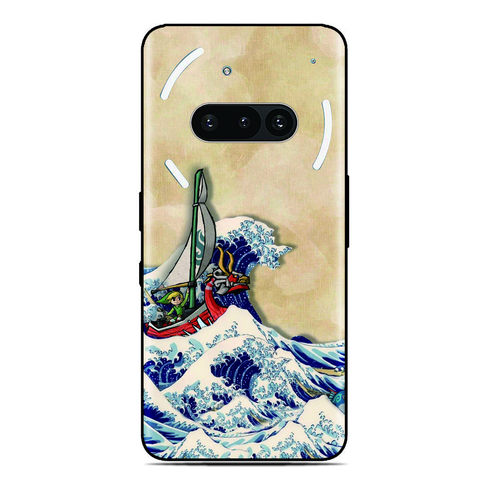 Japan Kanagawa Back Cover for Samsung Galaxy A57 A37 5G A06 A07 A17 4G F17 S26 Plus Ultra A36 A56 A55 A25 A26 A16 Phone Case