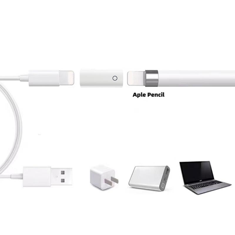 Адаптер-зарядка для Apple Pencil 1-го поколения, разъем для зарядки «мама-мама» для стилуса 1-го поколения
